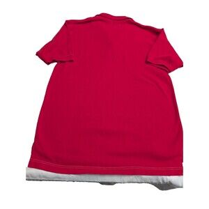 White Mountain Traders Red Polo Shirt Men's Size M Short Sleeve Casual